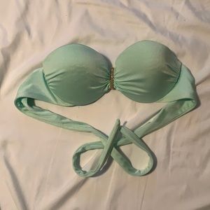 Size small teal swimsuit top